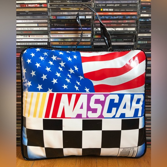 Vintage NASCAR Seat Cushion - Picture 2 of 6